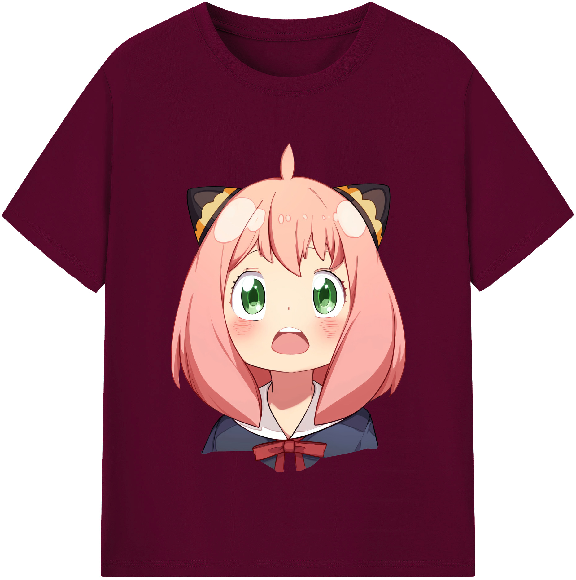 （画像用） SPY×FAMILY间谍家家酒 レディースカジュアルプリントTシャツ（綿100％）